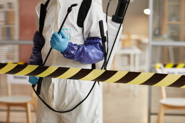 Professional Blood Cleanup technician working in Norwood, NJ